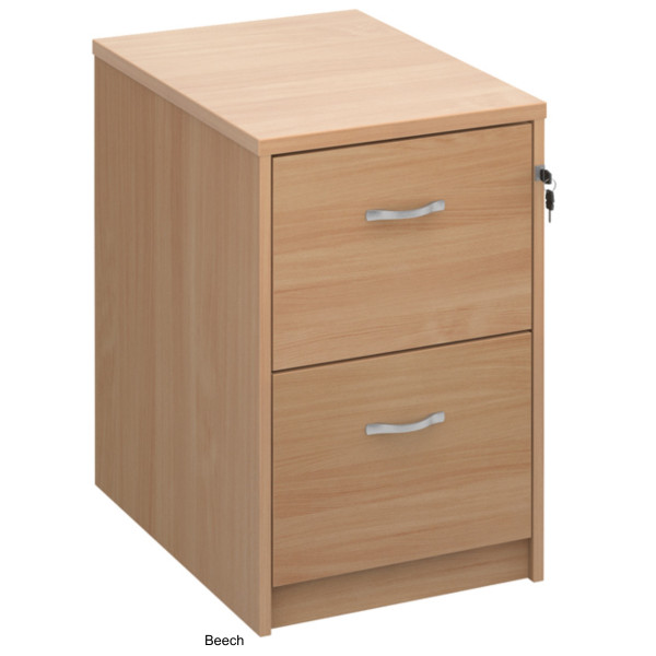 Maestro Lockable Wooden Filing Cabinet - 45KG Capacity Per Draw
